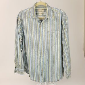 U.S. Expedition Men's Striped BU Shirt Size L